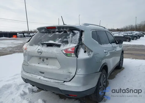 2016 Nissan Rogue Sl из США, поврежденный, VIN 5N1AT2MV1GC801666